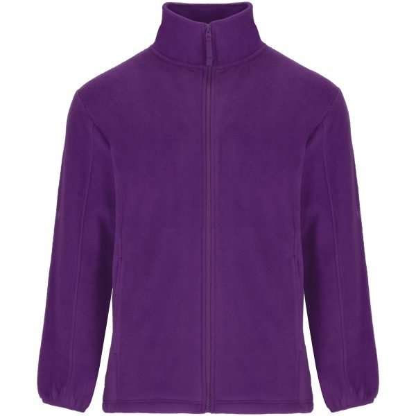 Chaqueta de forro polar con cremallera completa infantil  para personalizar con logo - Imagen 2