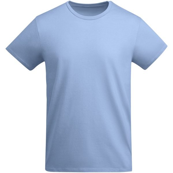 Camiseta de manga corta infantil algodón orgánico  para personalizar con logo - Imagen 3