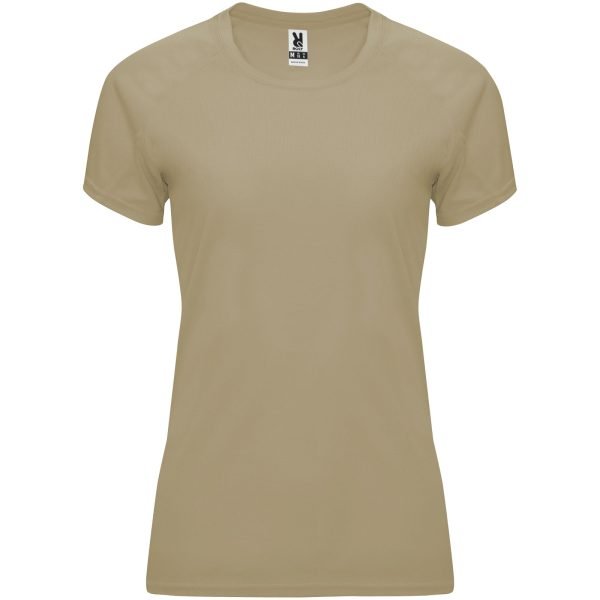 Camiseta deportiva de manga corta para mujer  para personalizar con logo - Imagen 3