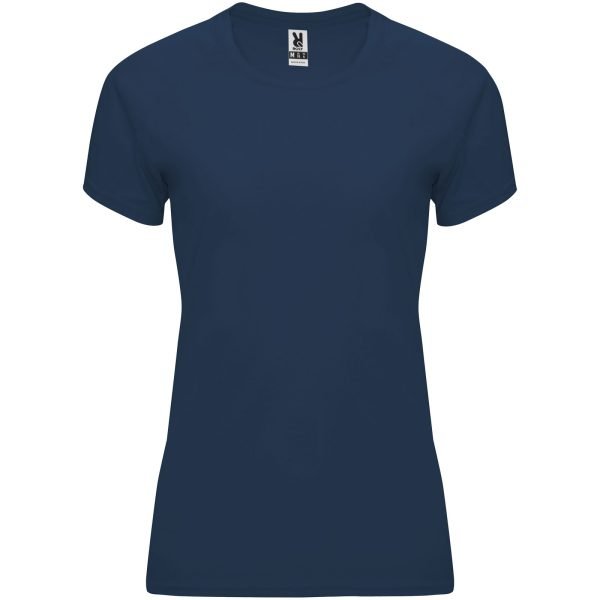 Camiseta deportiva de manga corta para mujer  para personalizar con logo - Imagen 5