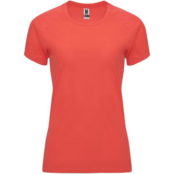 Camiseta deportiva de manga corta para mujer  para personalizar con logo - Imagen 7