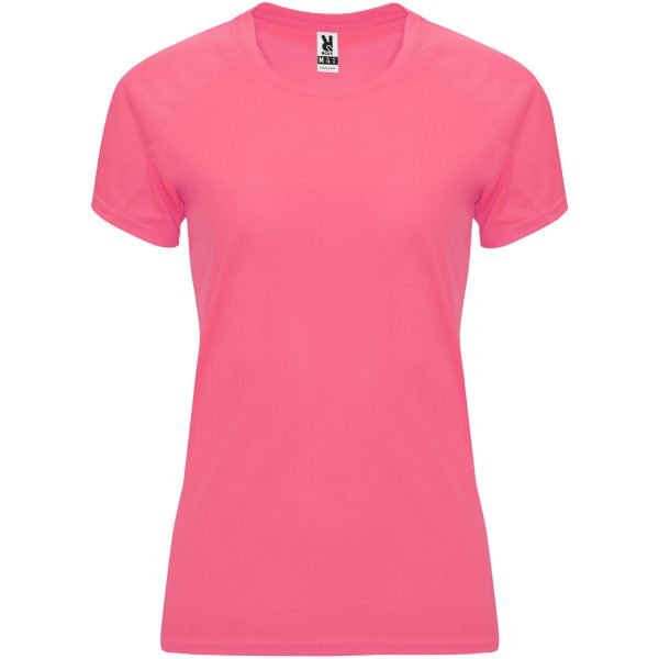 Camiseta deportiva de manga corta para mujer  para personalizar con logo - Imagen 12