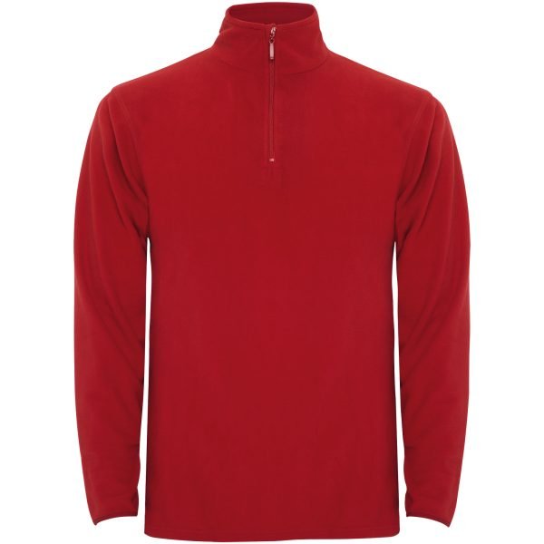 Chaqueta de forro polar con media cremallera para hombre  para personalizar con logo - Imagen 4