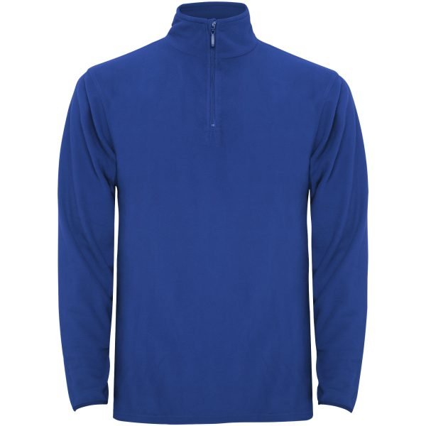 Chaqueta de forro polar con media cremallera para hombre  para personalizar con logo - Imagen 3