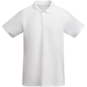 Polo de manga corta para hombre algodón orgánico de 210 g/m² Prince