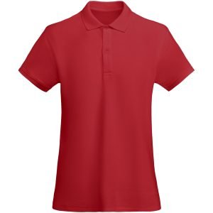 Polo de manga corta para mujer algodón orgánico de 210 g/m² Prince