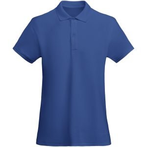 Polo de manga corta para mujer algodón orgánico de 210 g/m² Prince