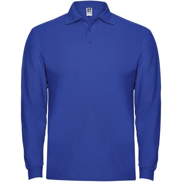 Polo de manga larga para hombre  para personalizar con logo - Imagen 12