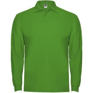Polo de manga larga para hombre de 220 g/m² Estrella