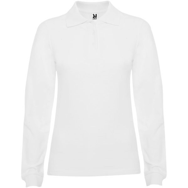 Polo de manga larga para mujer  para personalizar con logo - Imagen 8