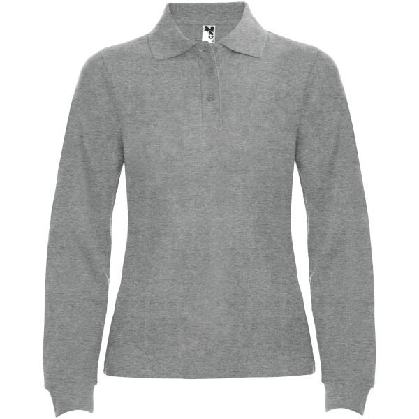 Polo de manga larga para mujer  para personalizar con logo - Imagen 4