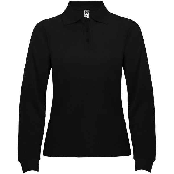 Polo de manga larga para mujer  para personalizar con logo - Imagen 5