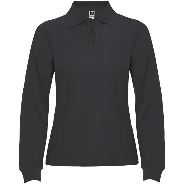 Polo de manga larga para mujer  para personalizar con logo - Imagen 6