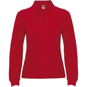 Polo de manga larga para mujer de 220 g/m² Estrella