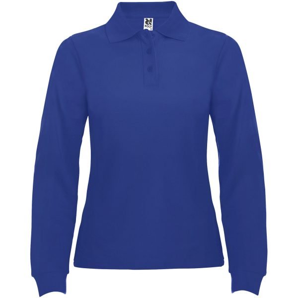 Polo de manga larga para mujer  para personalizar con logo - Imagen 10