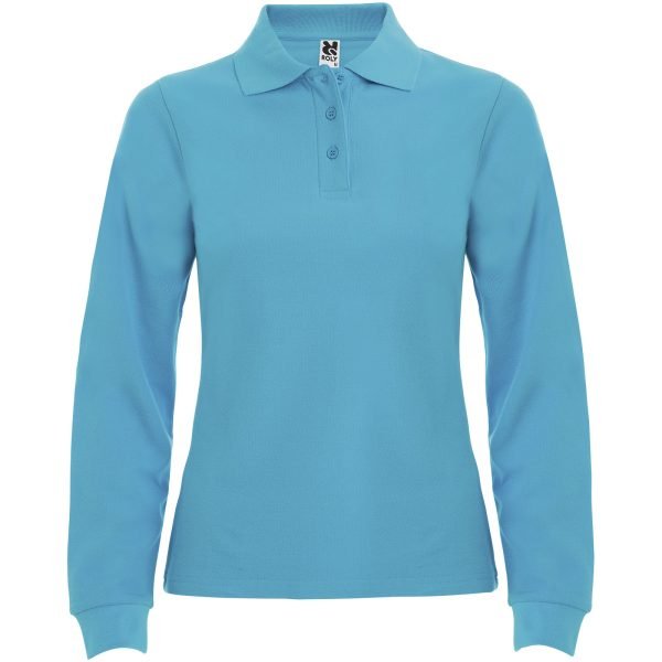 Polo de manga larga para mujer  para personalizar con logo - Imagen 11