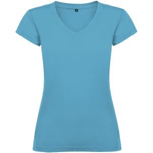 Camiseta de cuello de pico de manga corta para mujer "Victoria"