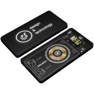 Batería externa inalámbrica magnética de 5000 mAh y 5 W "SCX.design P19"