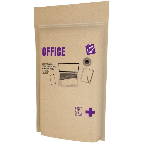 "MyKit" Primeros auxilios para oficina en funda de papel