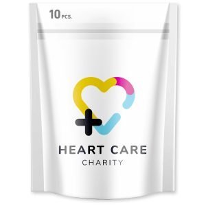 Apósitos de 10 piezas en sobre de papel impreso a todo color