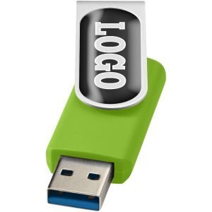 Memoria USB 3.0 con gota de resina "Rotate"