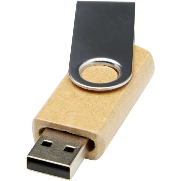 Memoria USB 3.0 de papel reciclado para personalizar con logo - Imagen 2