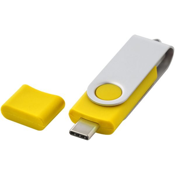 Memoria USB tipo C giratoria OTG para personalizar con logo - Imagen 10