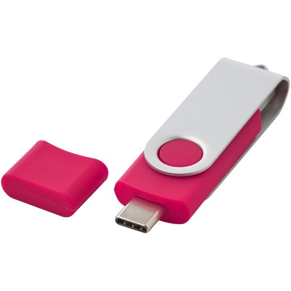 Memoria USB tipo C giratoria OTG para personalizar con logo - Imagen 26