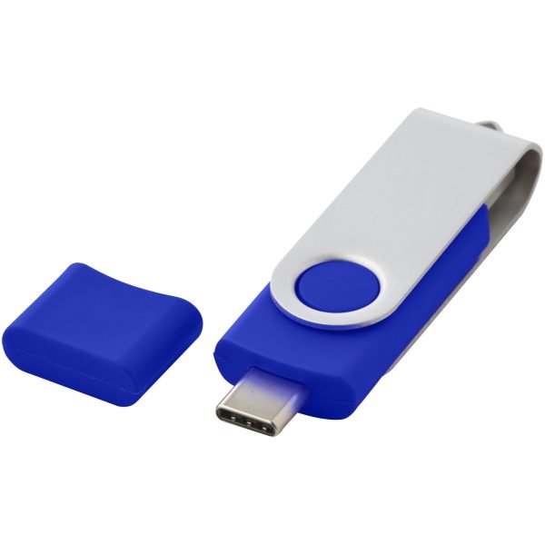 Memoria USB tipo C giratoria OTG para personalizar con logo - Imagen 34
