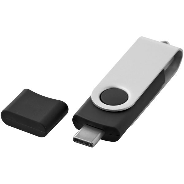 Memoria USB tipo C giratoria OTG para personalizar con logo - Imagen 50