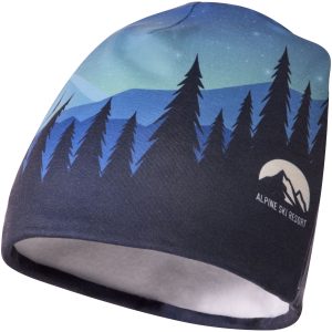 Gorro de RPET en sublimación y una capa de polar Loki