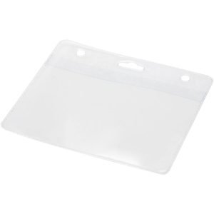 Porta acreditación transparente ID 8