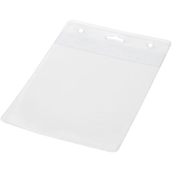 Porta acreditación transparente ID 26