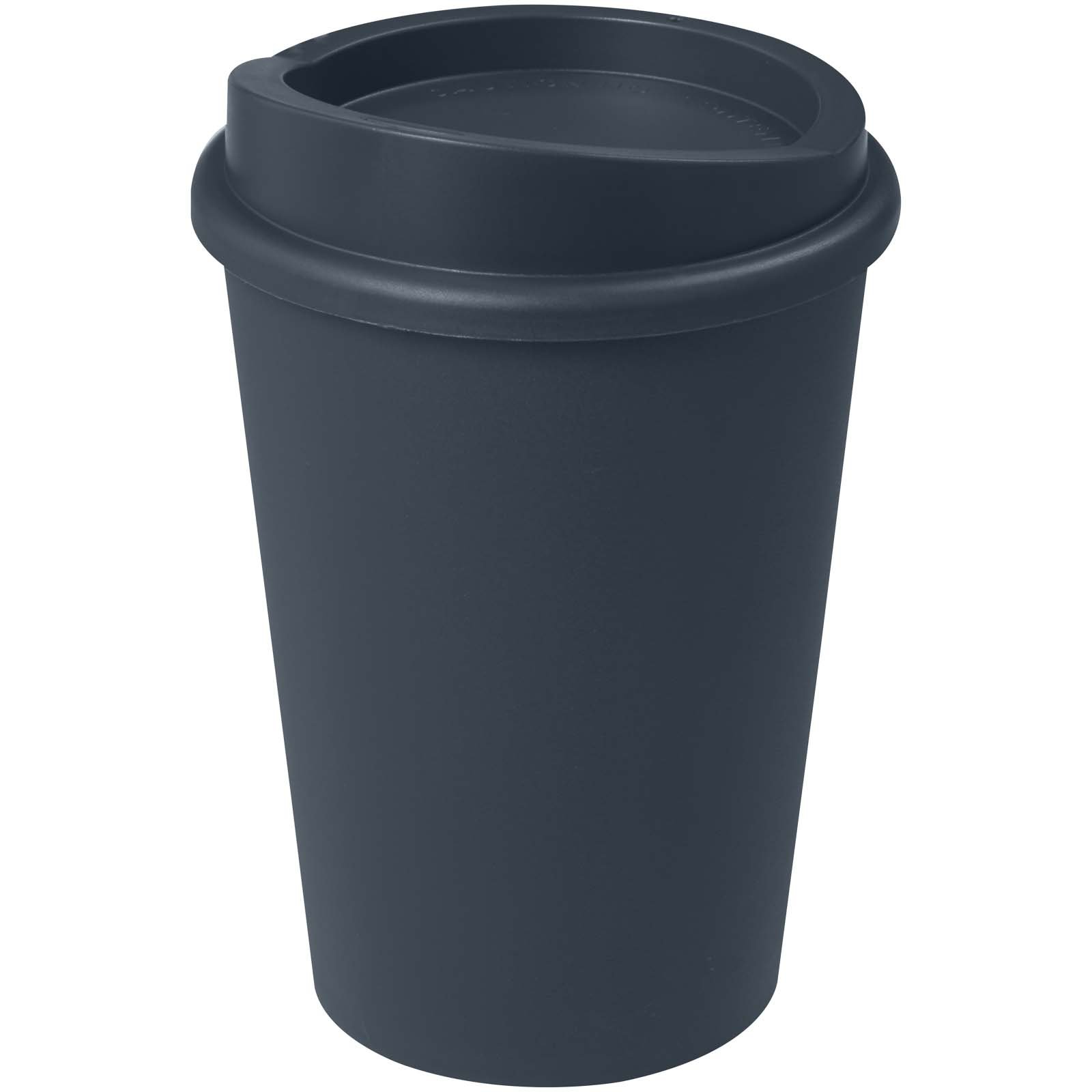 Vaso de 300 ml con tapa  para personalizar con logo - Imagen 2