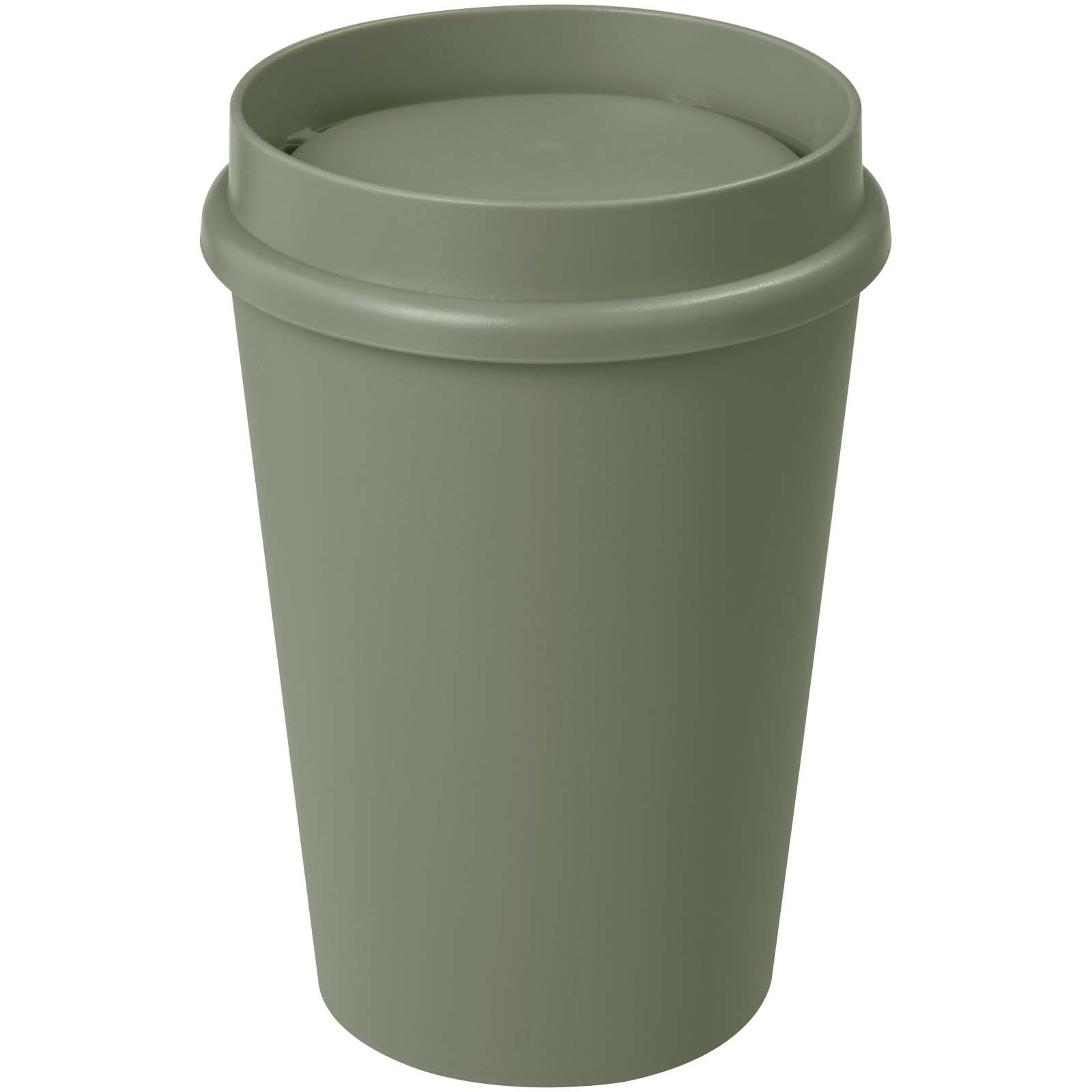 Vaso de 300 ml con tapa de 360°  para personalizar con logo - Imagen 3