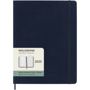 Libreta XL con tapa blanda de 12 meses Moleskine