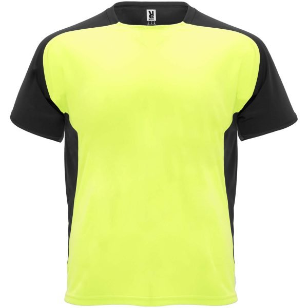 Camiseta deportiva de manga corta infantil  para personalizar con logo - Imagen 6