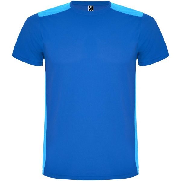 Camiseta deportiva de manga corta infantil  para personalizar con logo - Imagen 4