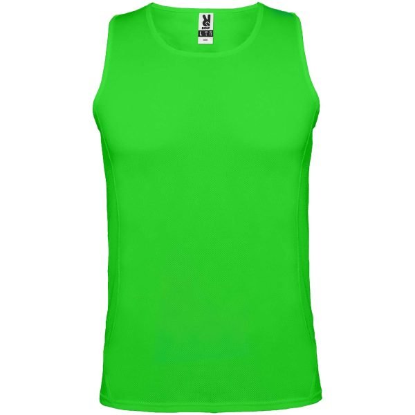 Camiseta deportiva sin mangas para hombre  para personalizar con logo - Imagen 3