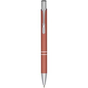 Bolígrafo con empuñadura de tacto suave Moneta (tinta negra)
