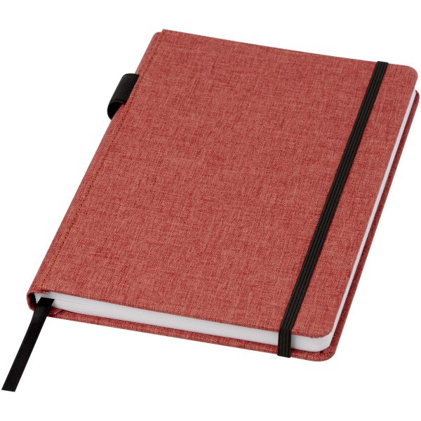 Libreta de tamaño A5 de PET reciclado "Orin"
