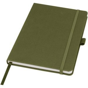 Libreta de papel reciclado A5 con tapa de PET reciclado Honua