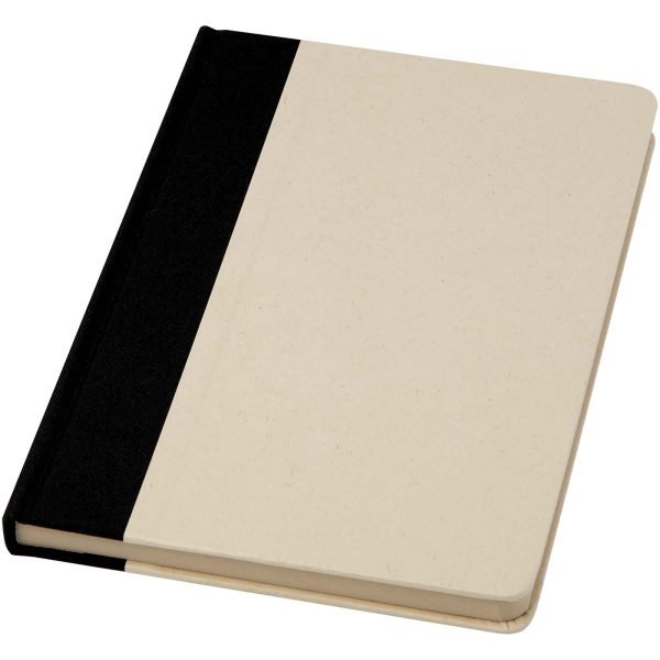 Libreta de tapa dura A5 de papel de caña de azúcar  para personalizar con logo - Imagen 4