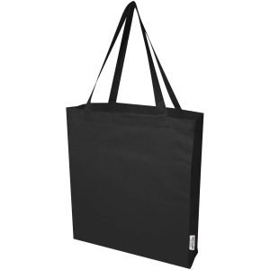 Bolsa Tote con refuerzos de algodón reciclado GRS de 140 g/m² de 12L Madras