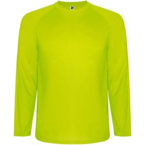 Camiseta deportiva infantil Montecarlo de manga de 150 g/m² larga