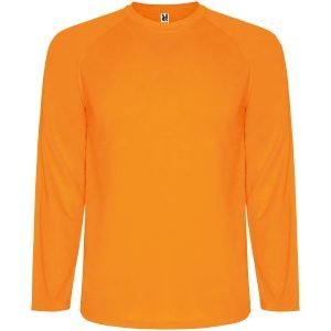 Camiseta deportiva infantil Montecarlo de manga de 150 g/m² larga