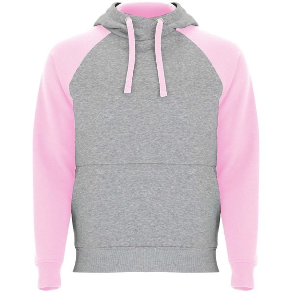 Sudadera con capucha bicolor infantil  para personalizar con logo - Imagen 5