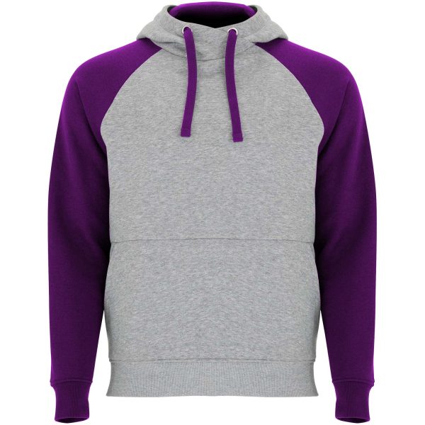Sudadera con capucha bicolor infantil  para personalizar con logo - Imagen 9