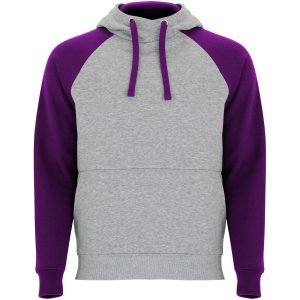 Sudadera con capucha bicolor unisex "Badet"