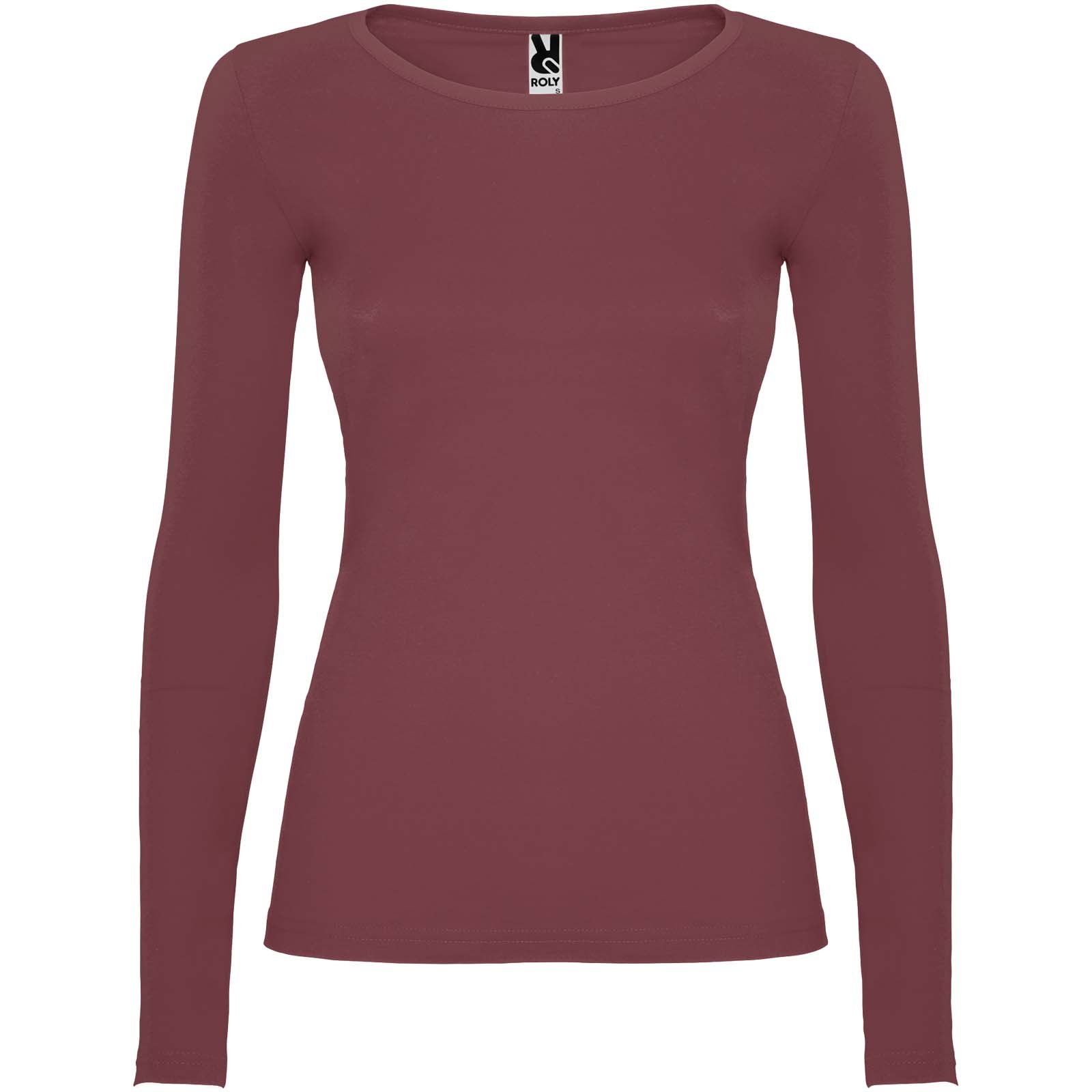 Camiseta de manga larga para mujer para personalizar con logo - Imagen 13